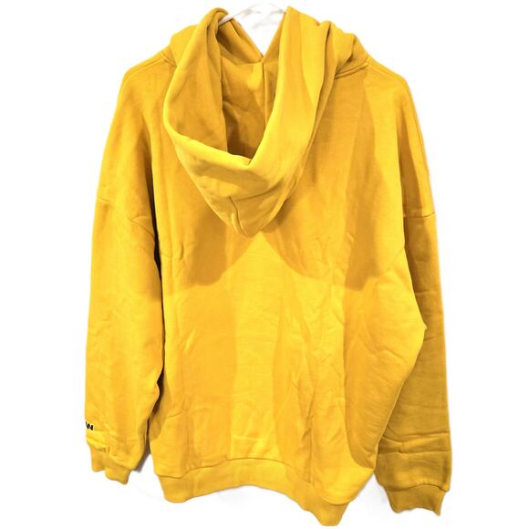 Drew House Oversized Med  Golden Yellow Drew House Mascot Heavyweight Hoodie - Picture 6 of 8